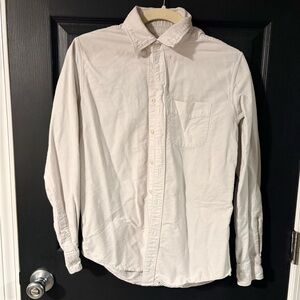 American Eagle Outfitters White Button-Up Shirt